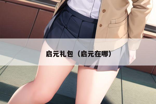 启元礼包（启元在哪）