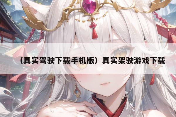 (真实驾驶下载手机版)真实架驶游戏下载