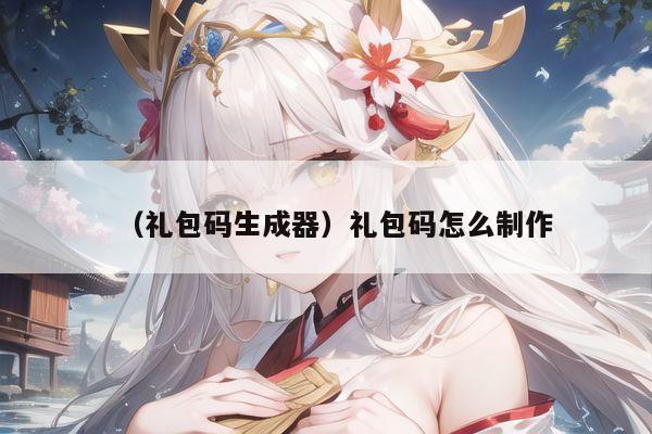 （礼包码生成器）礼包码怎么制作
