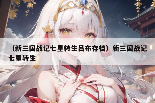 （新三国战记七星转生吕布存档）新三国战记七星转生