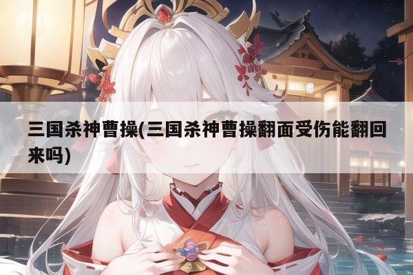 三国杀神曹操(三国杀神曹操翻面受伤能翻回来吗)