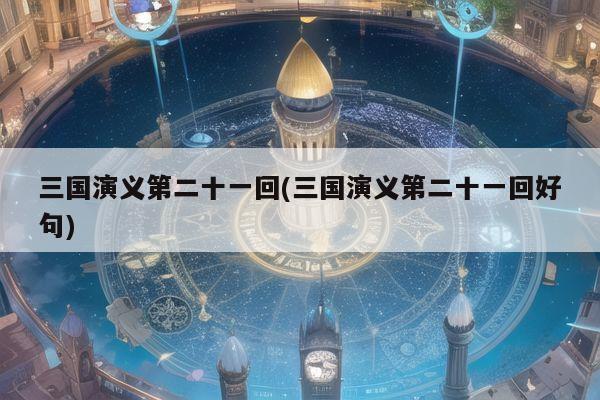 三国演义第二十一回(三国演义第二十一回好句)