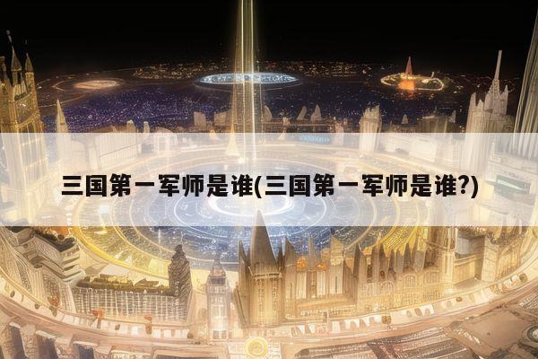 三国第一军师是谁(三国第一军师是谁?)